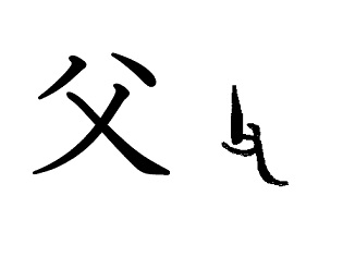漢字コラム６「父」 権力の象徴？年配の男性？