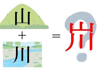 新聞漢字あれこれ121　「山と言えば川」ですね